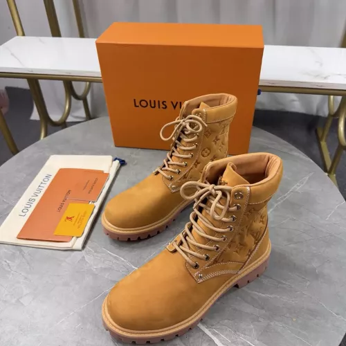 Cheap Louis Vuitton Boots For Men #1381912 Replica Wholesale [$128.00 USD] [ITEM#1381912] on Replica Louis Vuitton Boots