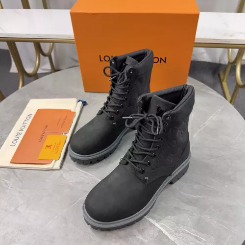 Cheap Louis Vuitton Boots For Women #1381913 Replica Wholesale [$128.00 USD] [ITEM#1381913] on Replica Louis Vuitton Boots