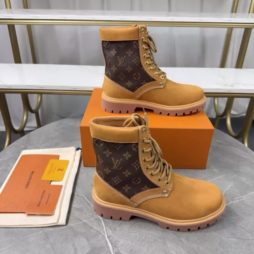 Cheap Louis Vuitton Boots For Women #1381915 Replica Wholesale [$128.00 USD] [ITEM#1381915] on Replica Louis Vuitton Boots