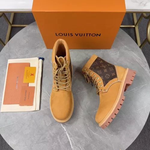 Cheap Louis Vuitton Boots For Women #1381915 Replica Wholesale [$128.00 USD] [ITEM#1381915] on Replica Louis Vuitton Boots