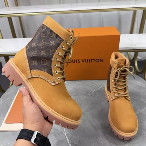 Cheap Louis Vuitton Boots For Women #1381915 Replica Wholesale [$128.00 USD] [ITEM#1381915] on Replica Louis Vuitton Boots