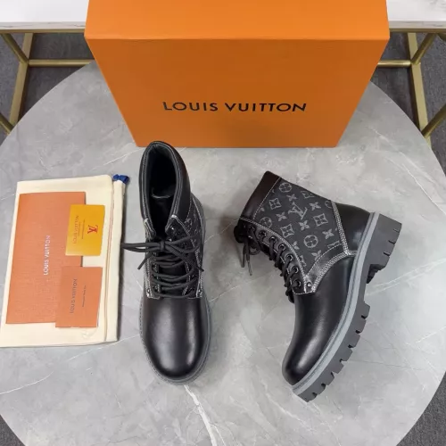 Cheap Louis Vuitton Boots For Women #1381919 Replica Wholesale [$128.00 USD] [ITEM#1381919] on Replica Louis Vuitton Boots