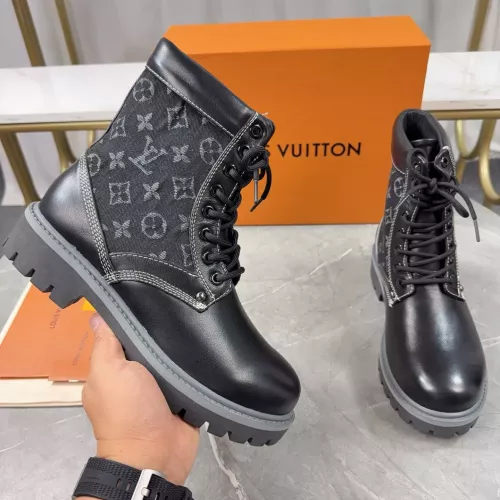Cheap Louis Vuitton Boots For Women #1381919 Replica Wholesale [$128.00 USD] [ITEM#1381919] on Replica Louis Vuitton Boots