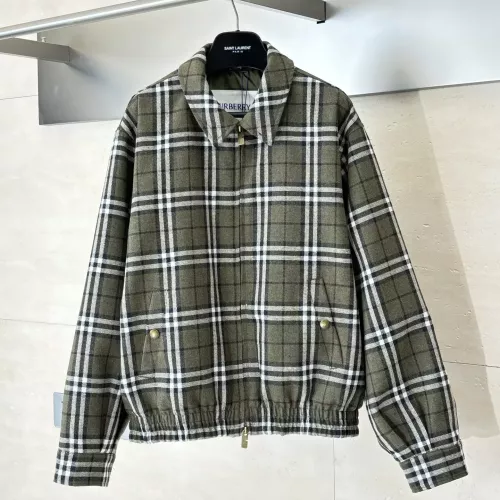 Burberry Jackets Long Sleeved For Unisex #1381932