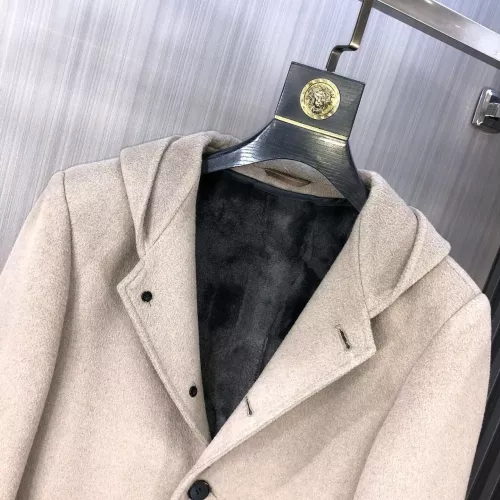 Cheap Fendi Coat Long Sleeved For Men #1381939 Replica Wholesale [$294.21 USD] [ITEM#1381939] on Replica Fendi Coat