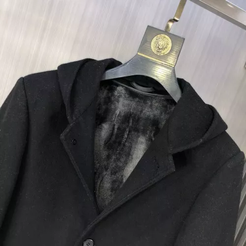 Cheap Fendi Coat Long Sleeved For Men #1381940 Replica Wholesale [$294.21 USD] [ITEM#1381940] on Replica Fendi Coat