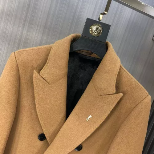 Cheap Yves Saint Laurent YSL Coat Long Sleeved For Men #1381941 Replica Wholesale [$294.21 USD] [ITEM#1381941] on Replica Yves Saint Laurent YSL Coat