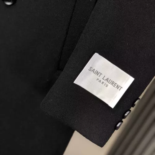 Cheap Yves Saint Laurent YSL Coat Long Sleeved For Men #1381943 Replica Wholesale [$294.21 USD] [ITEM#1381943] on Replica Yves Saint Laurent YSL Coat