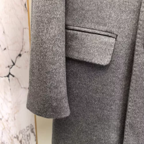 Cheap Yves Saint Laurent YSL Coat Long Sleeved For Men #1381952 Replica Wholesale [$314.05 USD] [ITEM#1381952] on Replica Yves Saint Laurent YSL Coat