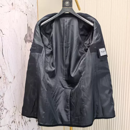 Cheap Yves Saint Laurent YSL Coat Long Sleeved For Men #1381953 Replica Wholesale [$314.05 USD] [ITEM#1381953] on Replica Yves Saint Laurent YSL Coat