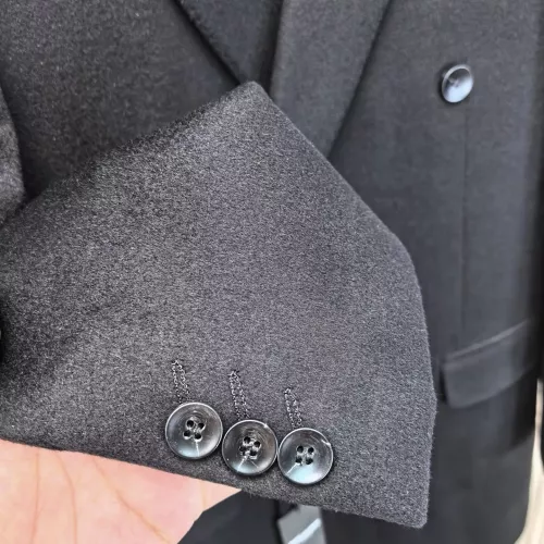 Cheap Yves Saint Laurent YSL Coat Long Sleeved For Men #1381954 Replica Wholesale [$314.05 USD] [ITEM#1381954] on Replica Yves Saint Laurent YSL Coat