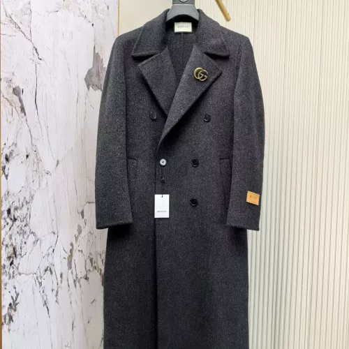 Gucci Coat Long Sleeved For Men #1381956