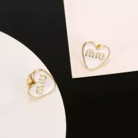 Cheap MIU MIU Earrings For Women #1373160 Replica Wholesale [$25.00 USD] [ITEM#1373160] on Replica MIU MIU Earrings