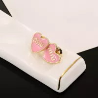 Cheap MIU MIU Earrings For Women #1373161 Replica Wholesale [$25.00 USD] [ITEM#1373161] on Replica MIU MIU Earrings