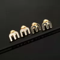 Cheap MIU MIU Earrings For Women #1373162 Replica Wholesale [$25.00 USD] [ITEM#1373162] on Replica MIU MIU Earrings
