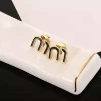 Cheap MIU MIU Earrings For Women #1373163 Replica Wholesale [$25.00 USD] [ITEM#1373163] on Replica MIU MIU Earrings