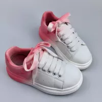 Cheap Alexander McQueen Kids' Shoes For Kids #1373210 Replica Wholesale [$56.00 USD] [ITEM#1373210] on Replica Alexander McQueen Kids' Shoes