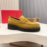Cheap Valentino Leather Shoes For Men #1373216 Replica Wholesale [$128.00 USD] [ITEM#1373216] on Replica Valentino Leather Shoes
