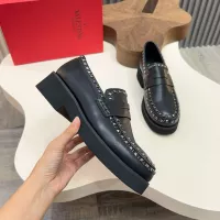 Cheap Valentino Leather Shoes For Men #1373218 Replica Wholesale [$128.00 USD] [ITEM#1373218] on Replica Valentino Leather Shoes