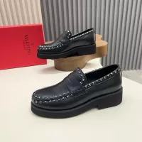 Cheap Valentino Leather Shoes For Men #1373218 Replica Wholesale [$128.00 USD] [ITEM#1373218] on Replica Valentino Leather Shoes