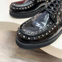 Cheap Valentino Leather Shoes For Men #1373220 Replica Wholesale [$128.00 USD] [ITEM#1373220] on Replica Valentino Leather Shoes
