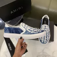 Cheap Amiri Casual Shoes For Men #1373274 Replica Wholesale [$80.00 USD] [ITEM#1373274] on Replica Amiri Casual Shoes