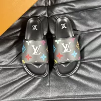 Cheap Louis Vuitton Slippers For Men #1373345 Replica Wholesale [$60.00 USD] [ITEM#1373345] on Replica Louis Vuitton Slippers