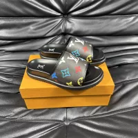 Cheap Louis Vuitton Slippers For Men #1373345 Replica Wholesale [$60.00 USD] [ITEM#1373345] on Replica Louis Vuitton Slippers