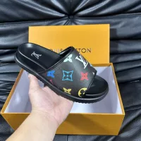 Cheap Louis Vuitton Slippers For Men #1373345 Replica Wholesale [$60.00 USD] [ITEM#1373345] on Replica Louis Vuitton Slippers