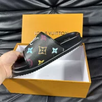Cheap Louis Vuitton Slippers For Men #1373345 Replica Wholesale [$60.00 USD] [ITEM#1373345] on Replica Louis Vuitton Slippers