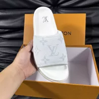 Cheap Louis Vuitton Slippers For Men #1373346 Replica Wholesale [$60.00 USD] [ITEM#1373346] on Replica Louis Vuitton Slippers