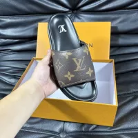 Cheap Louis Vuitton Slippers For Men #1373347 Replica Wholesale [$60.00 USD] [ITEM#1373347] on Replica Louis Vuitton Slippers