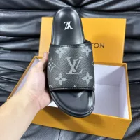 Cheap Louis Vuitton Slippers For Men #1373348 Replica Wholesale [$60.00 USD] [ITEM#1373348] on Replica Louis Vuitton Slippers