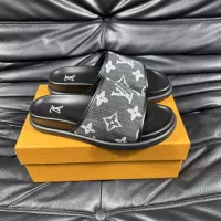 Cheap Louis Vuitton Slippers For Men #1373349 Replica Wholesale [$60.00 USD] [ITEM#1373349] on Replica Louis Vuitton Slippers