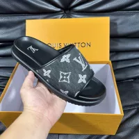 Cheap Louis Vuitton Slippers For Men #1373349 Replica Wholesale [$60.00 USD] [ITEM#1373349] on Replica Louis Vuitton Slippers