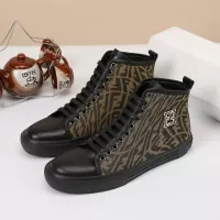 Cheap Fendi High Tops Casual Shoes For Men #1373356 Replica Wholesale [$76.00 USD] [ITEM#1373356] on Replica Fendi High Tops Casual Shoes