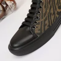 Cheap Fendi High Tops Casual Shoes For Men #1373356 Replica Wholesale [$76.00 USD] [ITEM#1373356] on Replica Fendi High Tops Casual Shoes