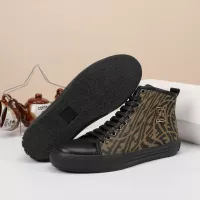 Cheap Fendi High Tops Casual Shoes For Men #1373356 Replica Wholesale [$76.00 USD] [ITEM#1373356] on Replica Fendi High Tops Casual Shoes