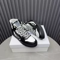 Cheap Off-White High Tops Shoes For Men #1373377 Replica Wholesale [$130.00 USD] [ITEM#1373377] on Replica Off-White High Tops Shoes
