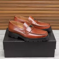 Cheap Prada Leather Shoes For Men #1373402 Replica Wholesale [$100.00 USD] [ITEM#1373402] on Replica Prada Leather Shoes