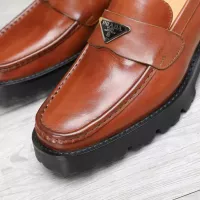 Cheap Prada Leather Shoes For Men #1373402 Replica Wholesale [$100.00 USD] [ITEM#1373402] on Replica Prada Leather Shoes