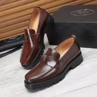 Cheap Prada Leather Shoes For Men #1373403 Replica Wholesale [$100.00 USD] [ITEM#1373403] on Replica Prada Leather Shoes