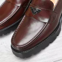 Cheap Prada Leather Shoes For Men #1373403 Replica Wholesale [$100.00 USD] [ITEM#1373403] on Replica Prada Leather Shoes