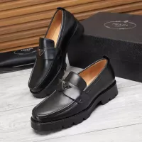 Cheap Prada Leather Shoes For Men #1373405 Replica Wholesale [$100.00 USD] [ITEM#1373405] on Replica Prada Leather Shoes