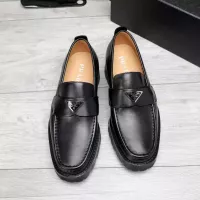 Cheap Prada Leather Shoes For Men #1373405 Replica Wholesale [$100.00 USD] [ITEM#1373405] on Replica Prada Leather Shoes