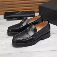 Cheap Prada Leather Shoes For Men #1373405 Replica Wholesale [$100.00 USD] [ITEM#1373405] on Replica Prada Leather Shoes
