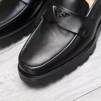 Cheap Prada Leather Shoes For Men #1373405 Replica Wholesale [$100.00 USD] [ITEM#1373405] on Replica Prada Leather Shoes