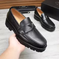 Cheap Prada Leather Shoes For Men #1373405 Replica Wholesale [$100.00 USD] [ITEM#1373405] on Replica Prada Leather Shoes