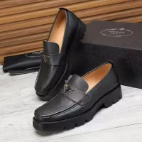 Cheap Prada Leather Shoes For Men #1373406 Replica Wholesale [$100.00 USD] [ITEM#1373406] on Replica Prada Leather Shoes