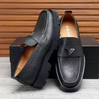 Cheap Prada Leather Shoes For Men #1373406 Replica Wholesale [$100.00 USD] [ITEM#1373406] on Replica Prada Leather Shoes